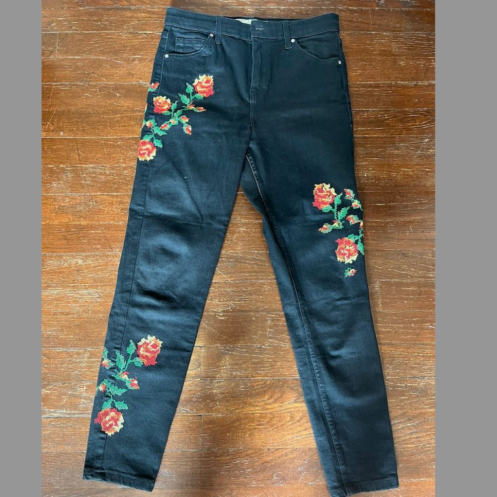 Topshop black jeans, S30